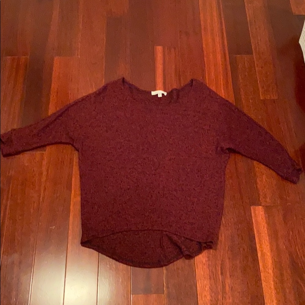 Moa moa red/black top